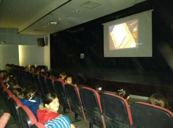 Milli eğitim in düzenlediği film etkinliğine okulumuz öğrencileri katıldı.